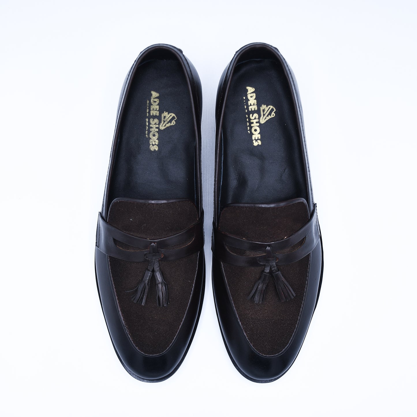 Men's Tassel-Suede Dark Brown