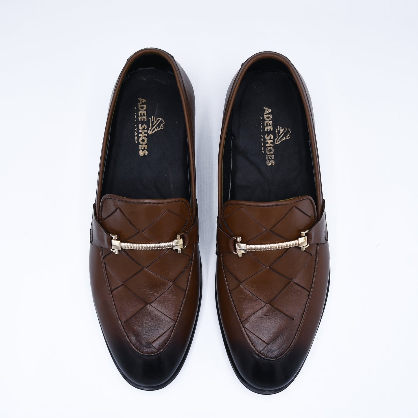 Men's Formal Cross-Cut Two Tone