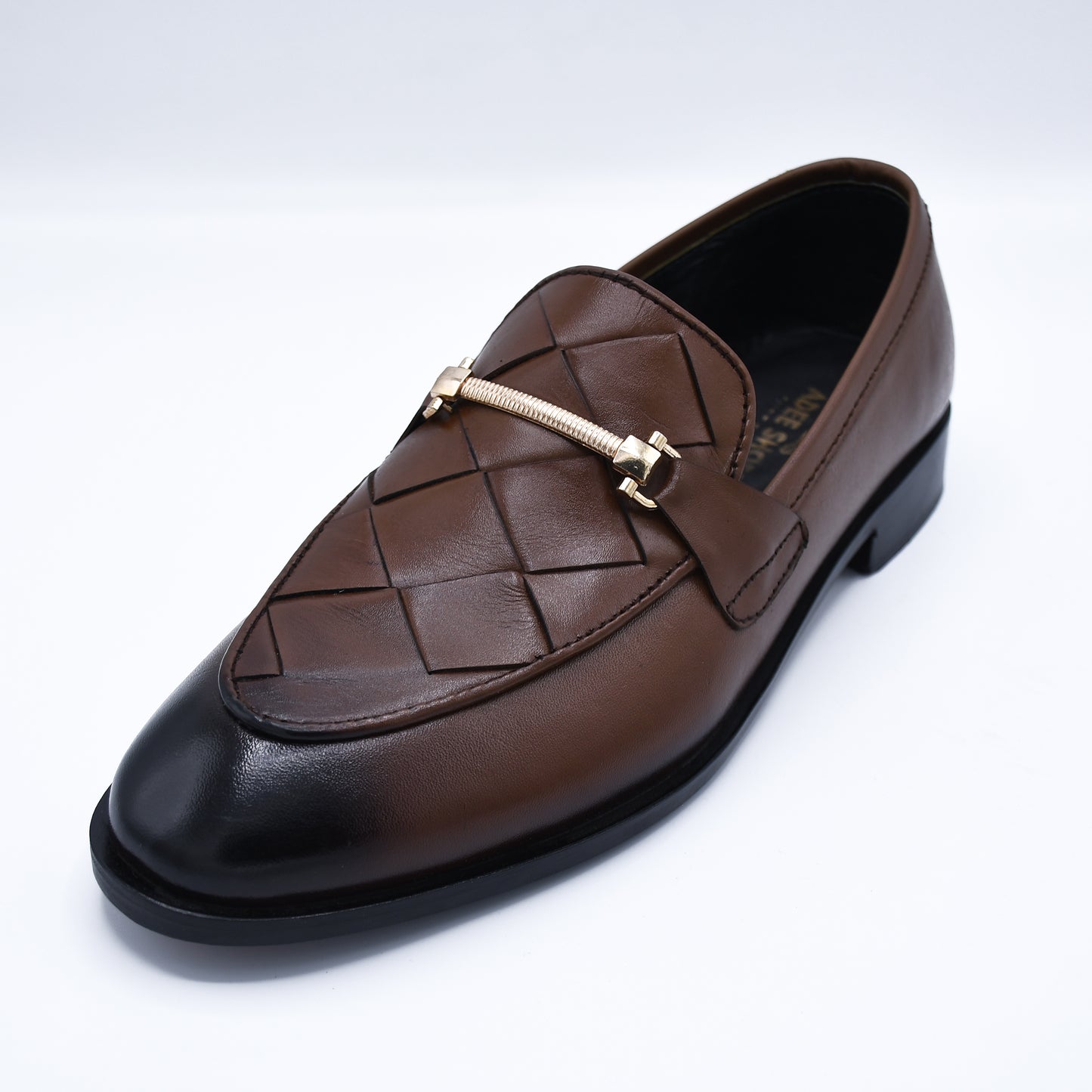 Men's Formal Cross-Cut Two Tone